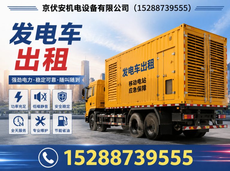 五家渠发电车租赁展示图