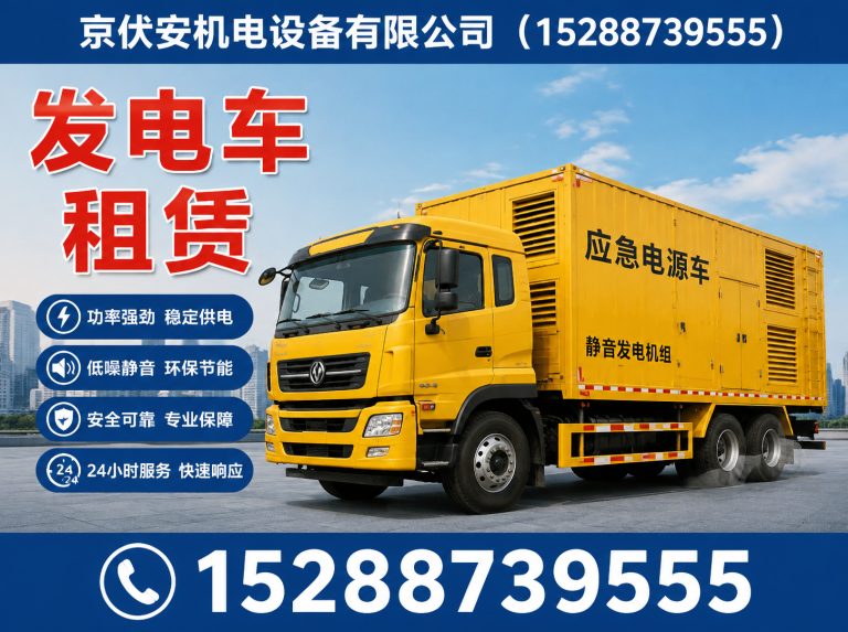 五家渠发电车出租展示图